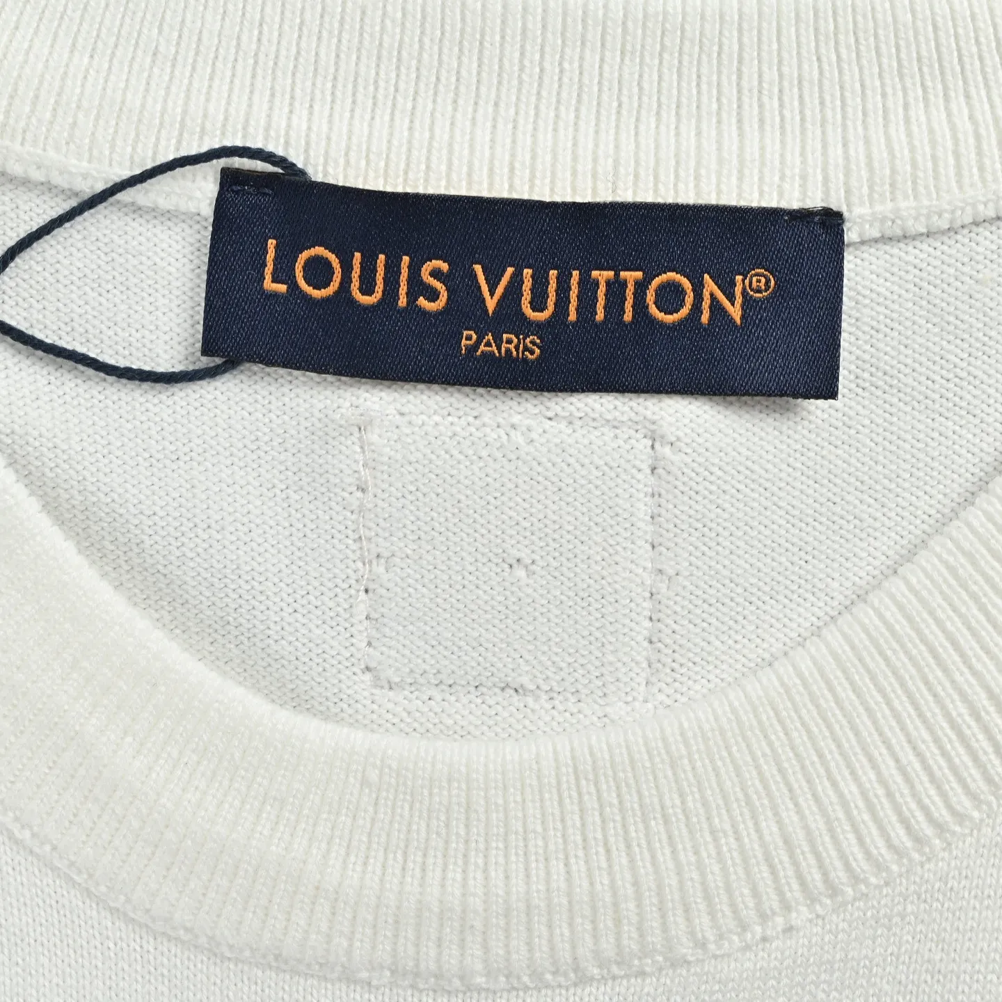 Louis Vuitton/Louis Vuitton fox letter embroidered knitted short sleeves